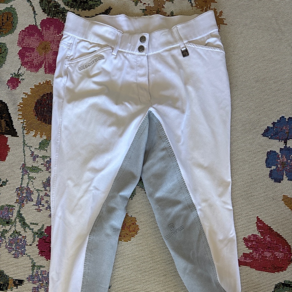 Romeu White Breeches 26R